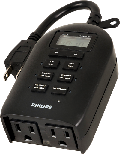 Philips Outdoor Plug-in Digital Timer