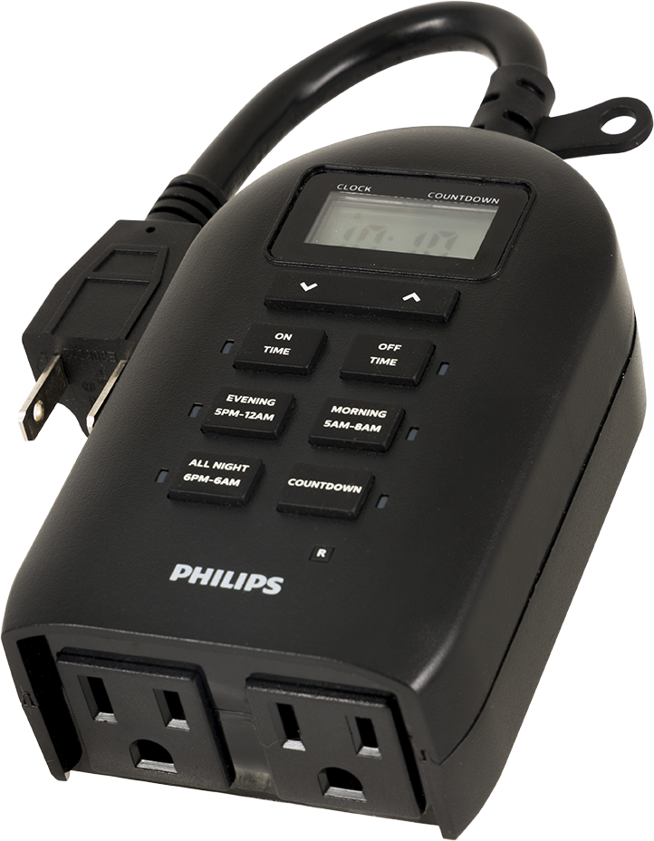Philips Outdoor Plug-in Digital Timer