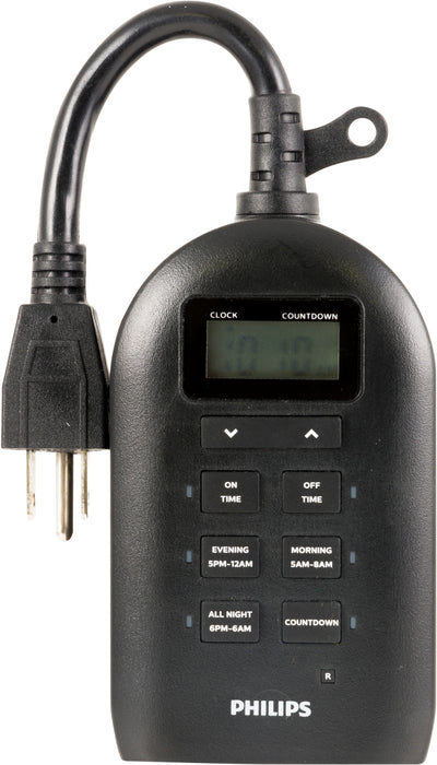 Philips Outdoor Plug-in Digital Timer