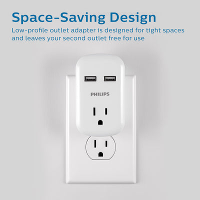 Philips Wall Tap with USB Charging