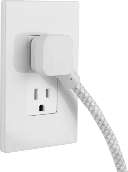 Philips 8-Outlet 6ft. Surge Protector with USB Charging, White