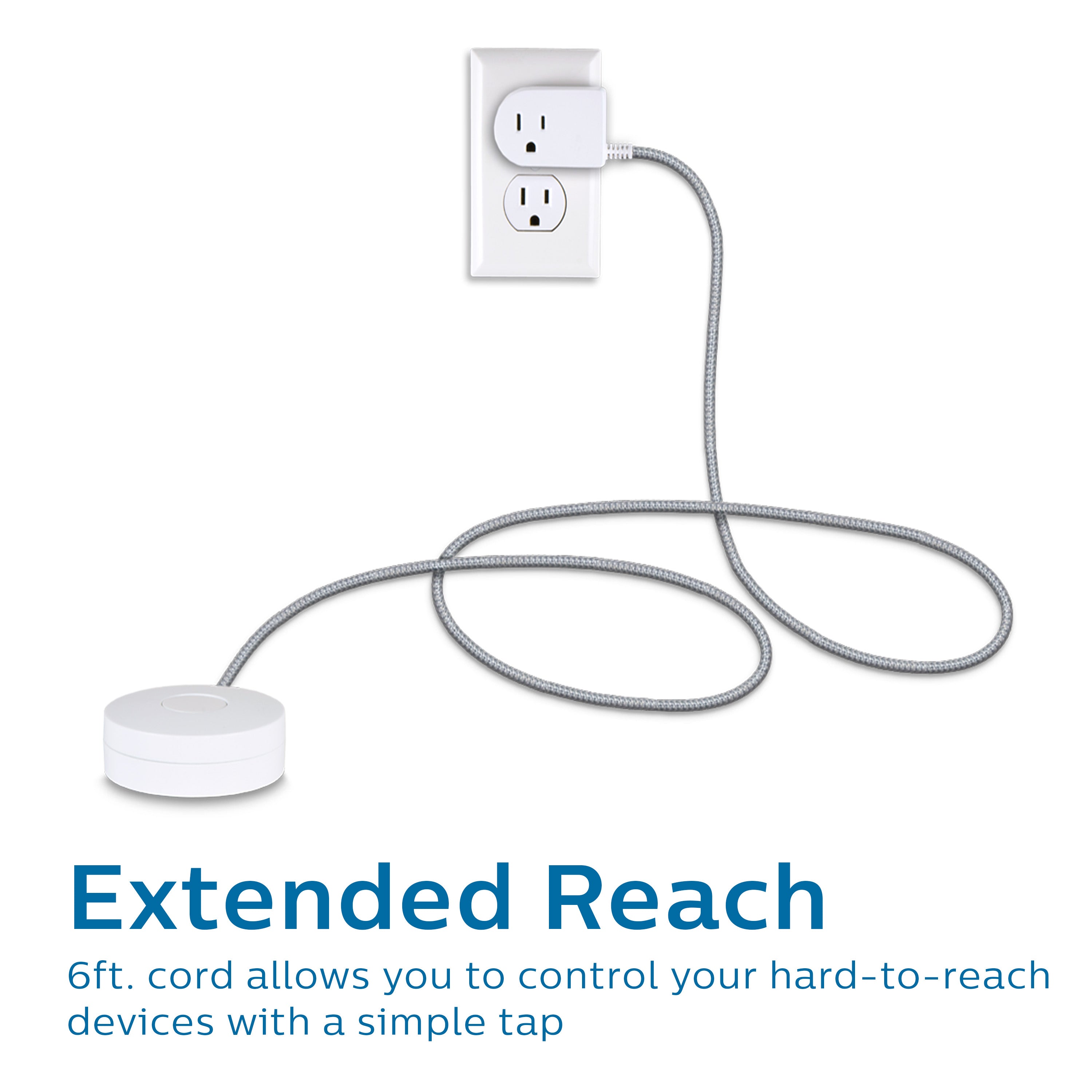 Philips Tabletop Switch with Braided Cord