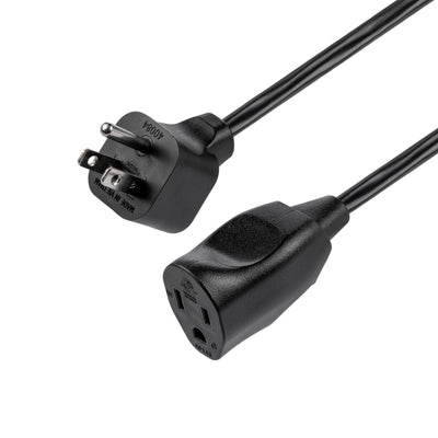 Philips EZGrip 1-Outlet Outdoor Extension Cord, 50 Ft, Black