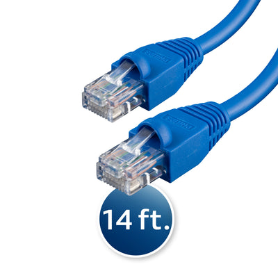 Philips Elite Cat6 Streaming Internet Cable – 14 ft.