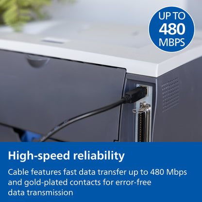 Philips USB 2.0 Device Cable., 16ft
