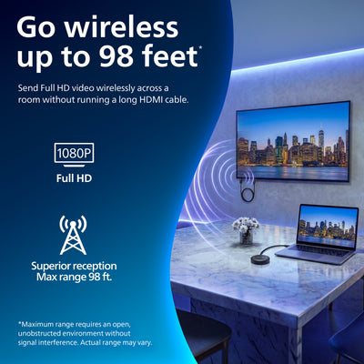 Philips Wireless USB-C to HDMI Transmitter and Receiver