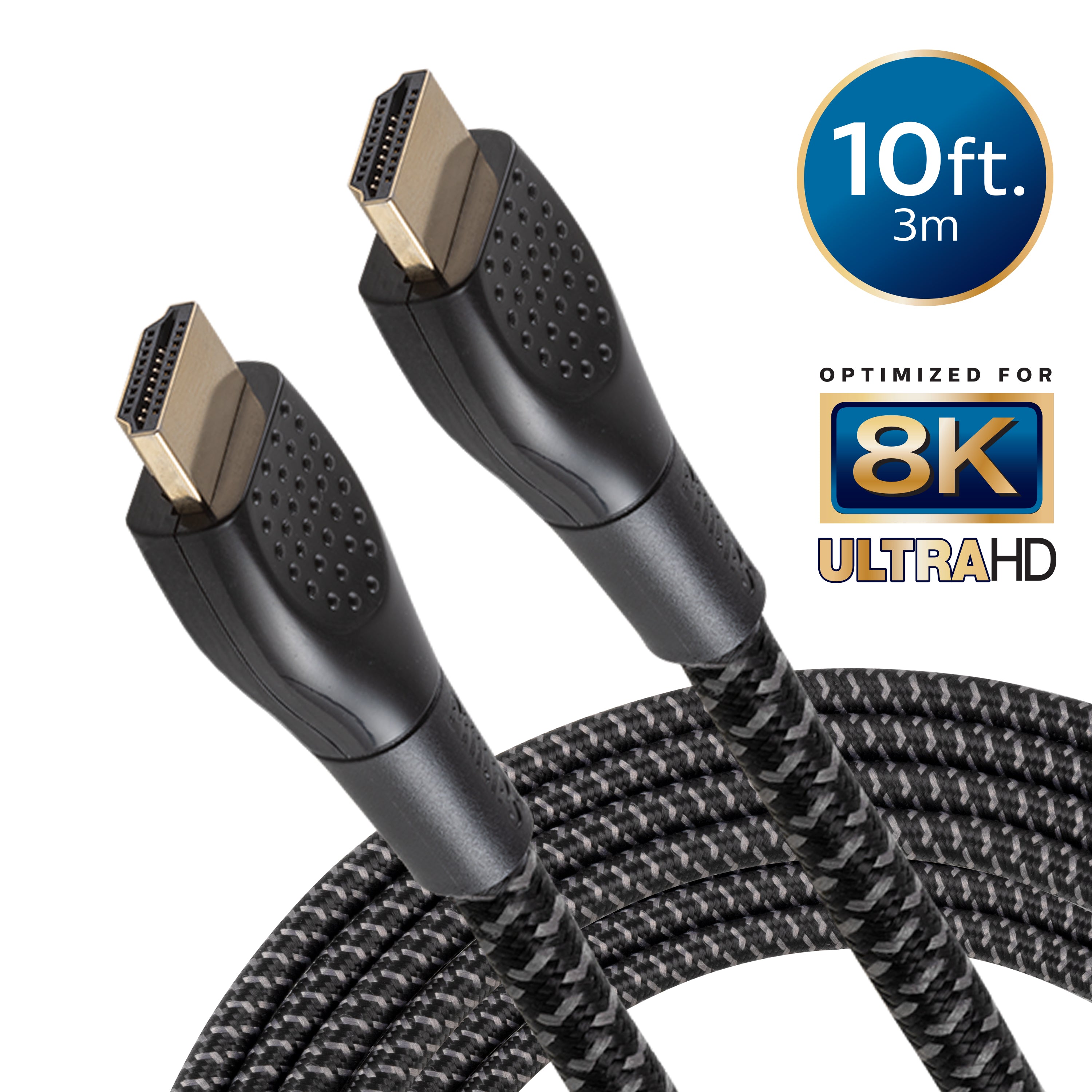 Philips Elite 8K Ultra High-Speed HDMI Cable, 10ft.