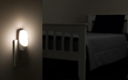 Energizer Manual ON/OFF LED Night Light, 4 Pack, White