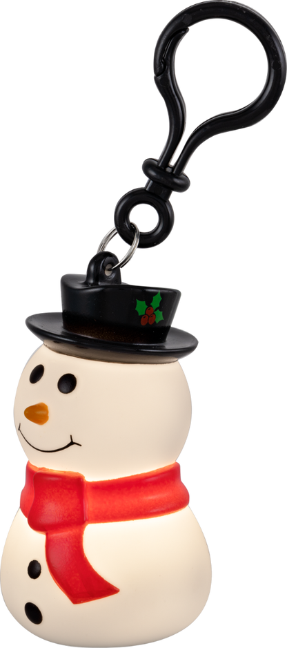 Lights by Night Snowman Clip Light, Red/White