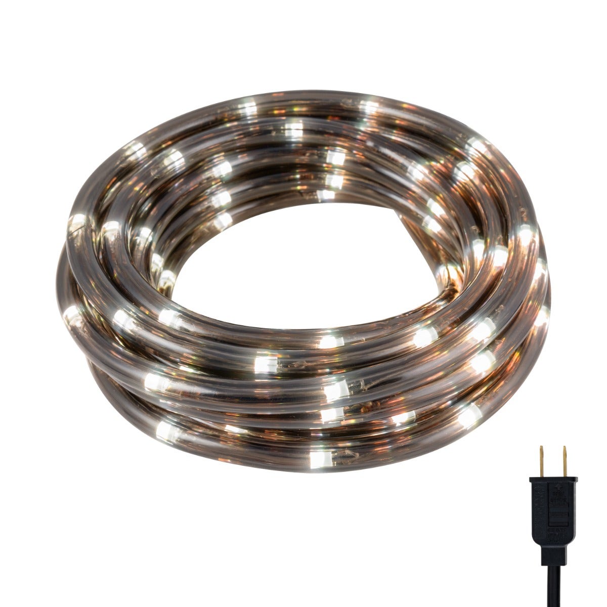UltraPro Escape Indoor/Outdoor LED Rope Light, 16ft., Warm White, Black