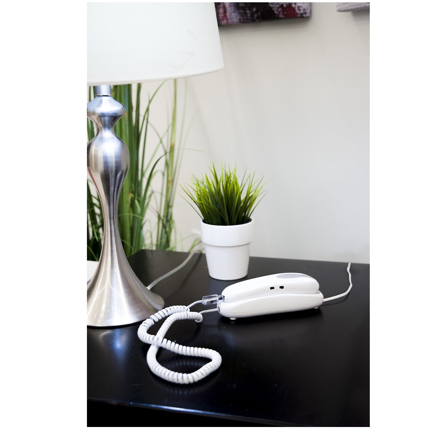 Power Gear 50ft. Phone Line Cord, White