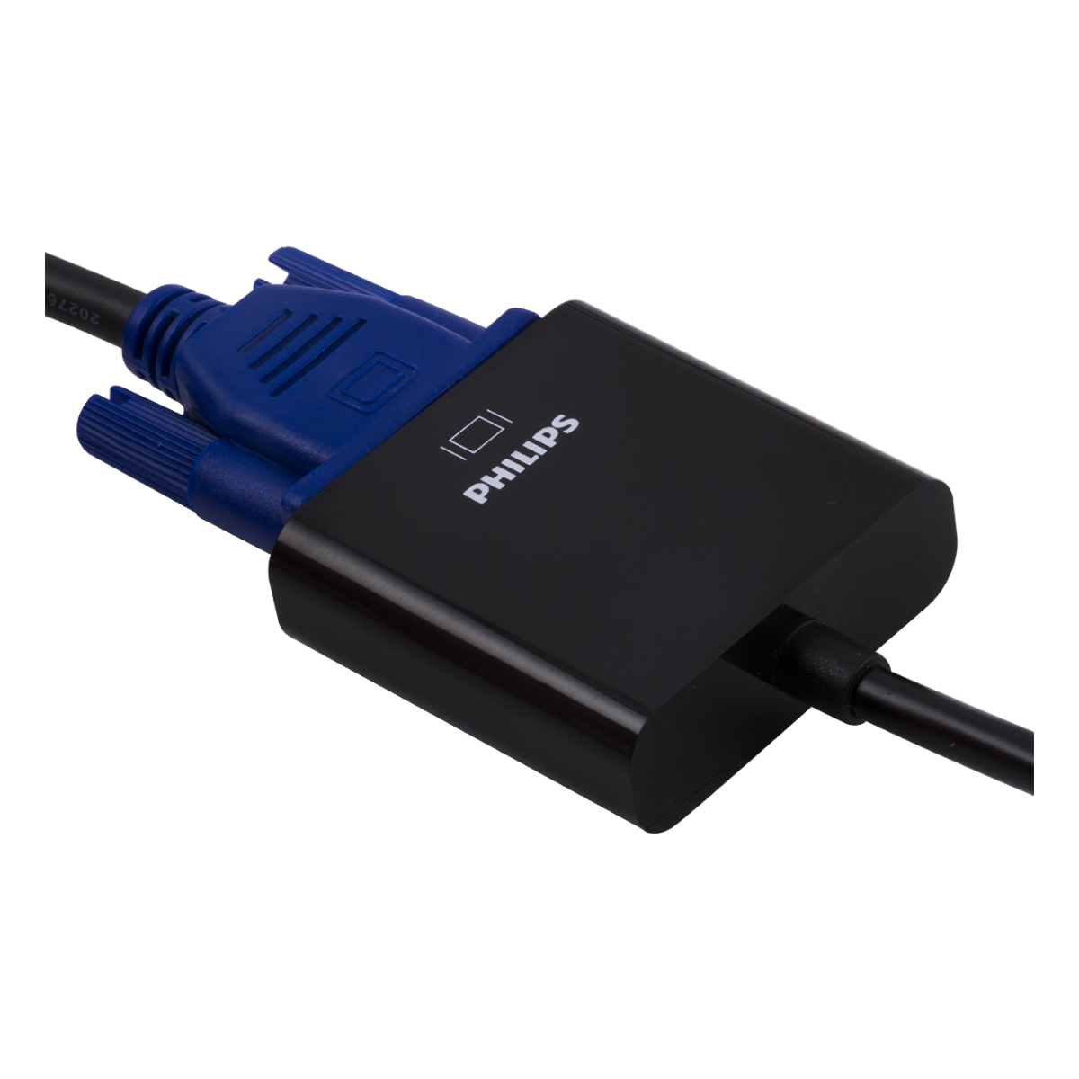 Philips HDMI to VGA Adapter, Black
