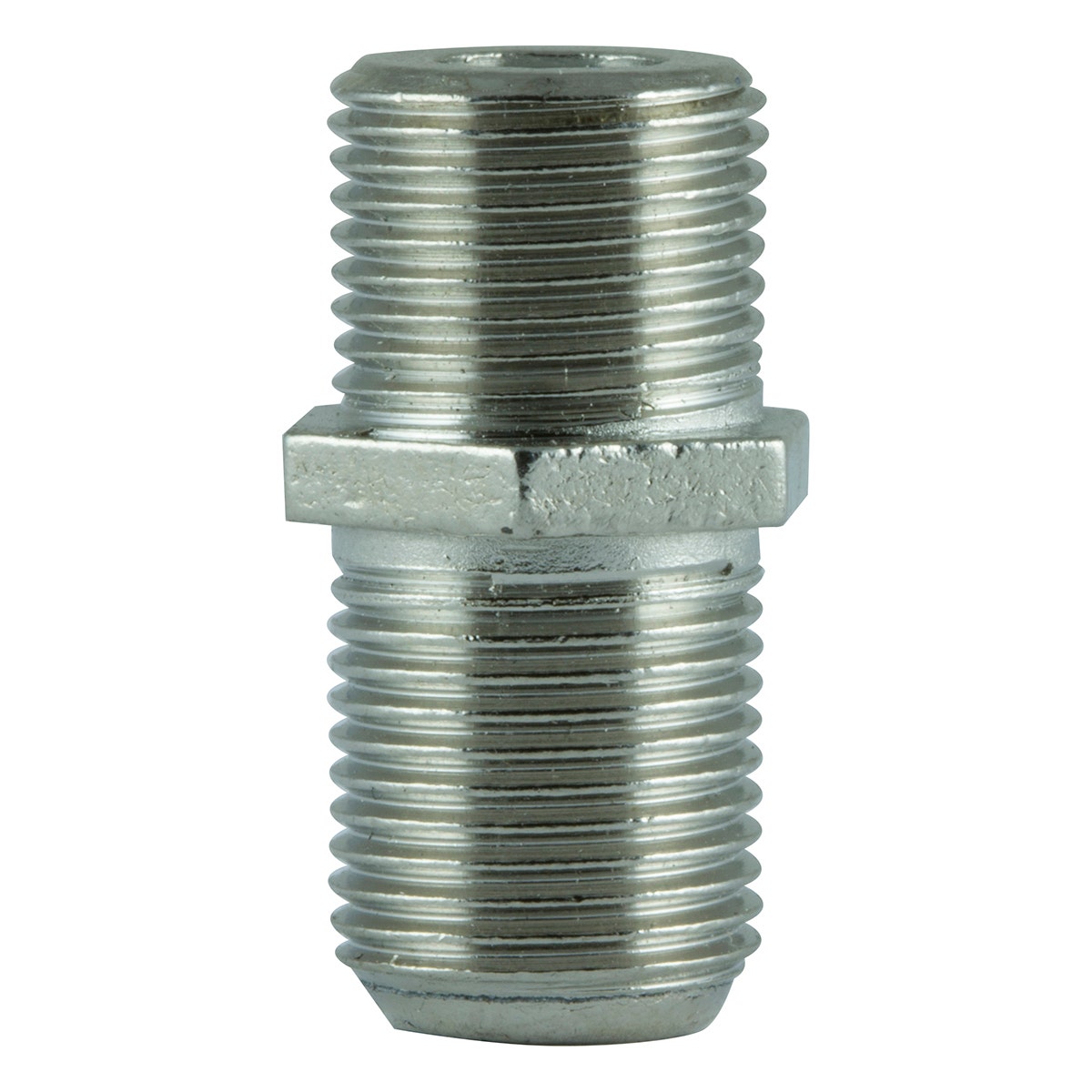 GE Coaxial Cable Extension Adapter, 4 Pack, Silver