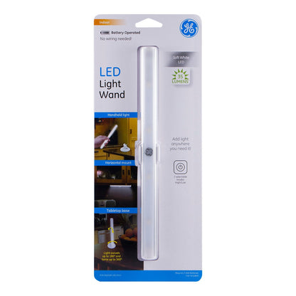 GE 9in. LED Light Wand, White