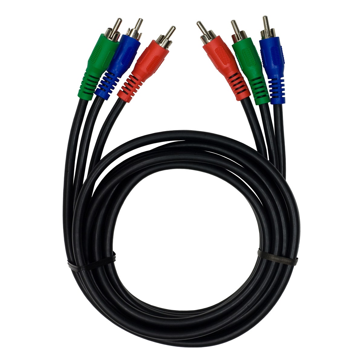 GE 6ft. Component Video/Audio Cable with RCA-Type Connectors, Black