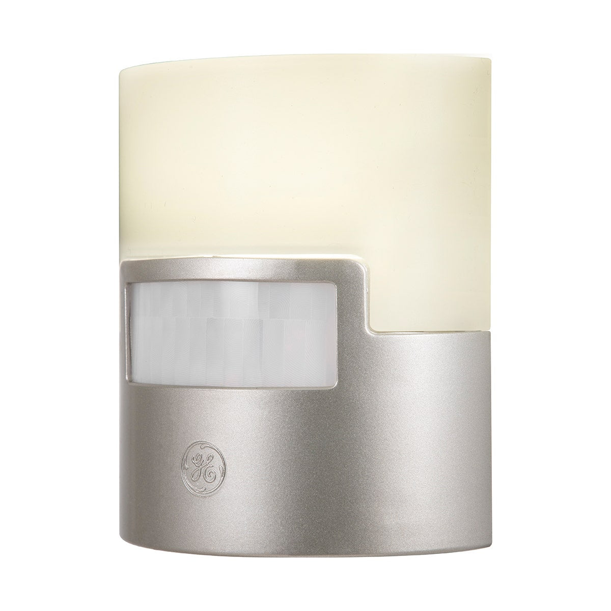 GE UltraBrite Motion Activated LED Night Light, Silver