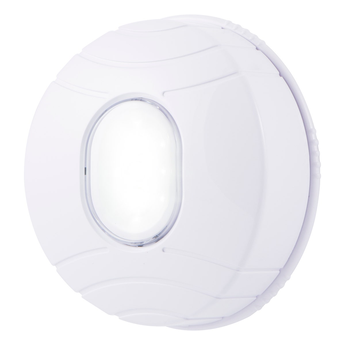 GE Battery Operated LED Puck Light, White