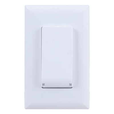 myTouchSmart Indoor In-Wall Push Button Countdown Digital Timer, White/Almond