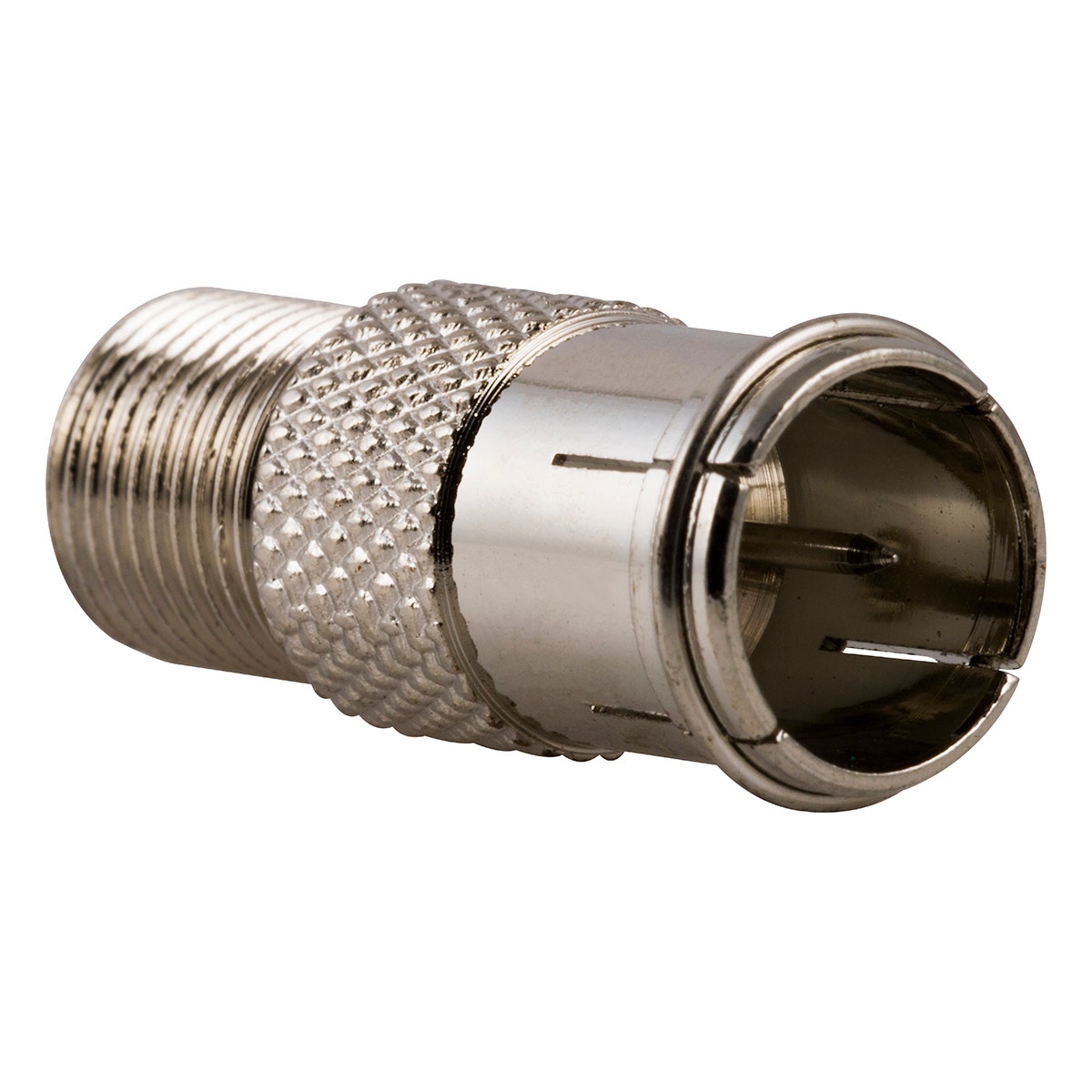 GE Push-On Video Plug Adapter, Silver