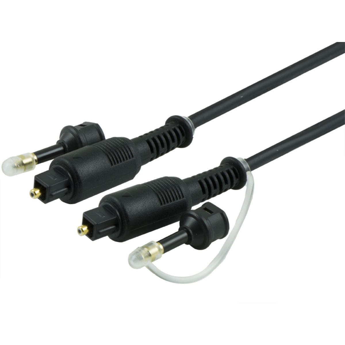 GE 6 ft. Digital Toslink Cable, Black