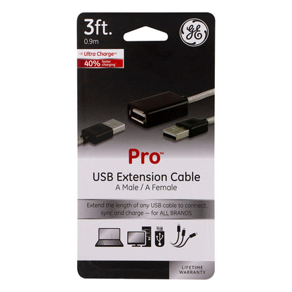 GE 3ft. 2-in-1 Micro USB Charging Cable with Lightning Adapter, Silver
