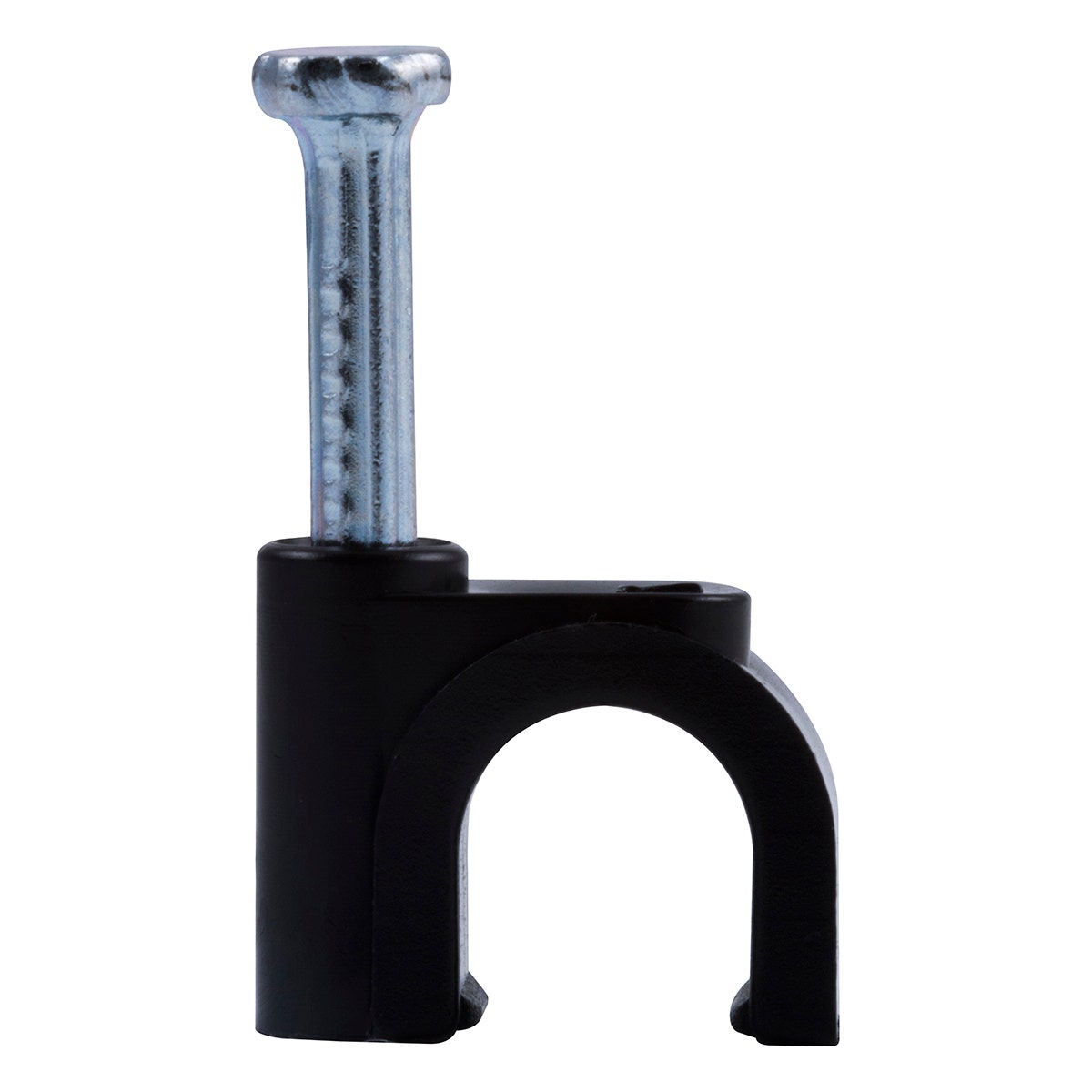 Power Gear Cable Staples, for 1/4 in Coax Cable, Black