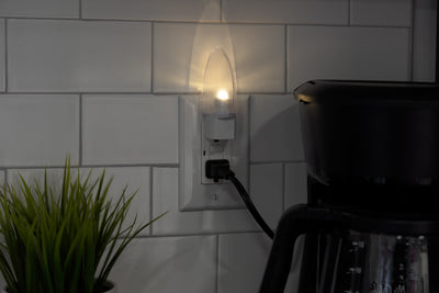 Lights by Night Automatic LED Night Light, White, 4 Pack