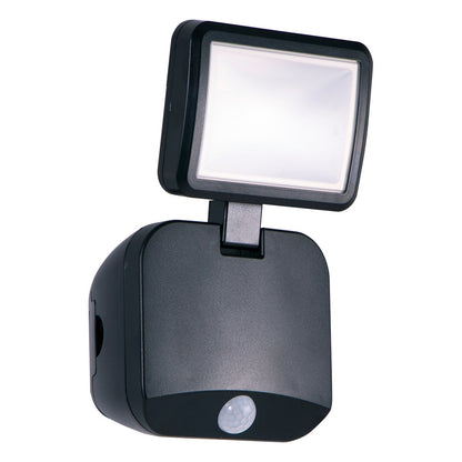 Energizer Outdoor Single-Head Motion-Sensing LED Security Light, Black