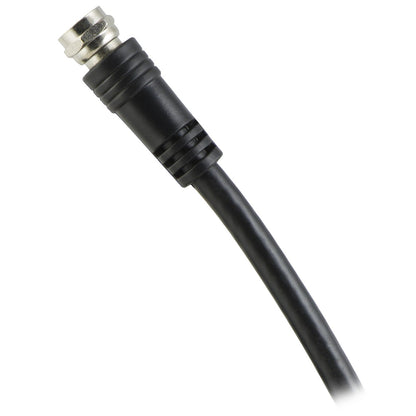 GE 15ft. RG6 Coaxial Cable with F-Type Connectors, Black