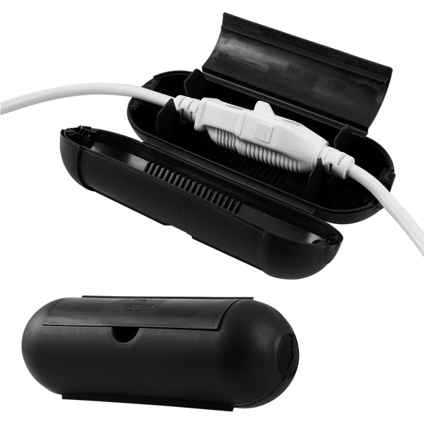 UltraPro Outdoor Cord Plug Cover, 2 Pack, Black