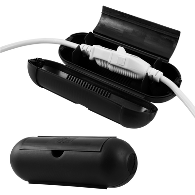 UltraPro Outdoor Cord Plug Cover, 2 Pack, Black
