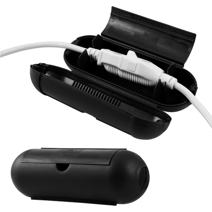 UltraPro Outdoor Cord Plug Cover, 2 Pack, Black