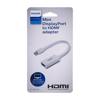 Philips Mini DisplayPort to HDMI Adapter, White