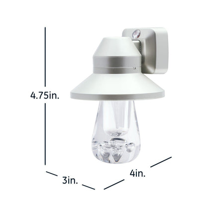 GE Vintage Automatic LED Night Light, Silver