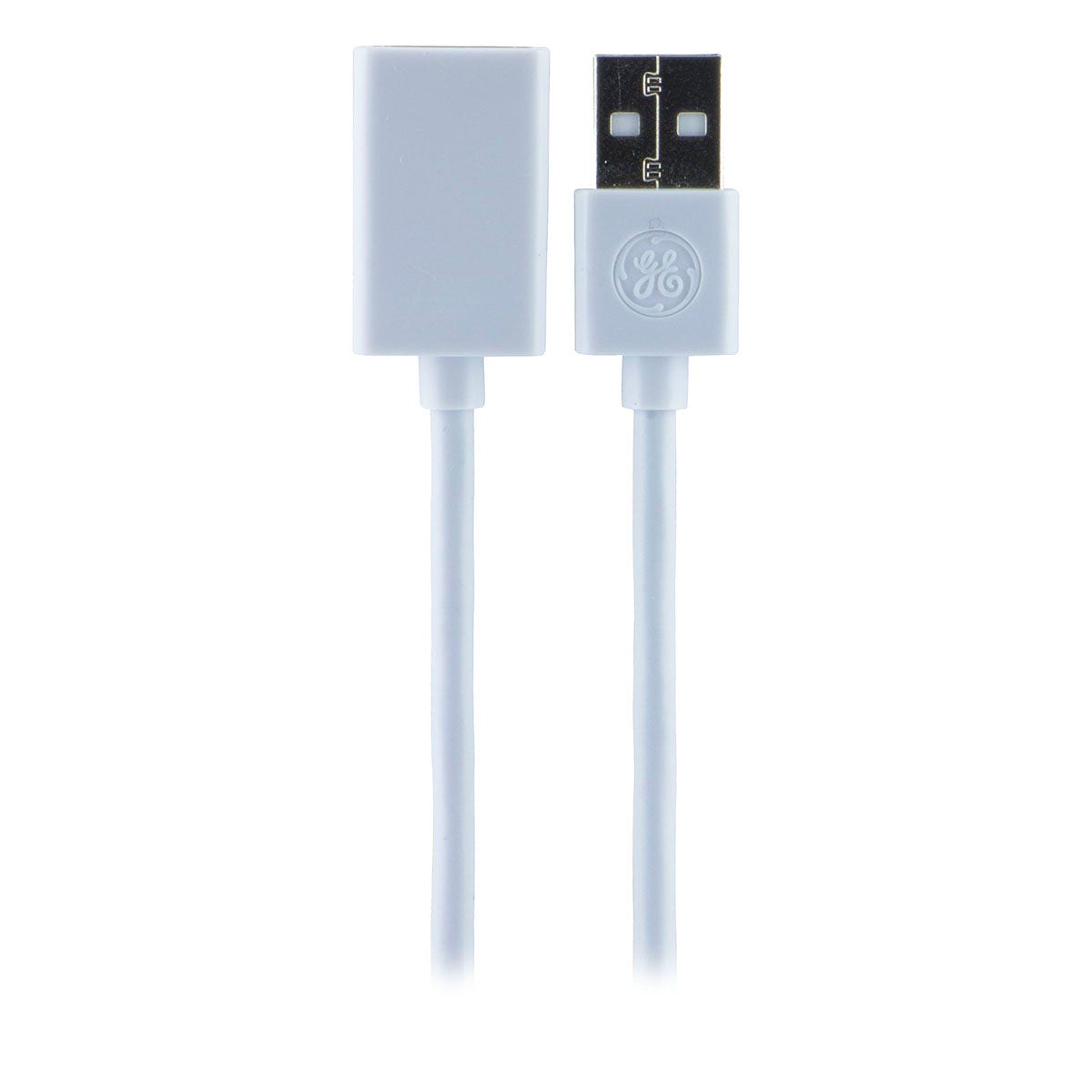 GE UltraCharge 6ft. USB Extension Cable, White