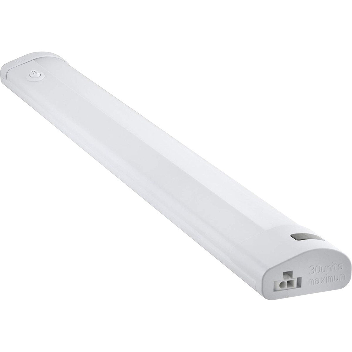 GE 12in. Plug-In Motion-Sensing LED Under Cabinet Light Fixture, White