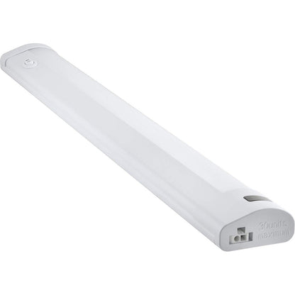 GE 24in. Plug-In Motion-Sensing LED Under Cabinet Light Fixture, White