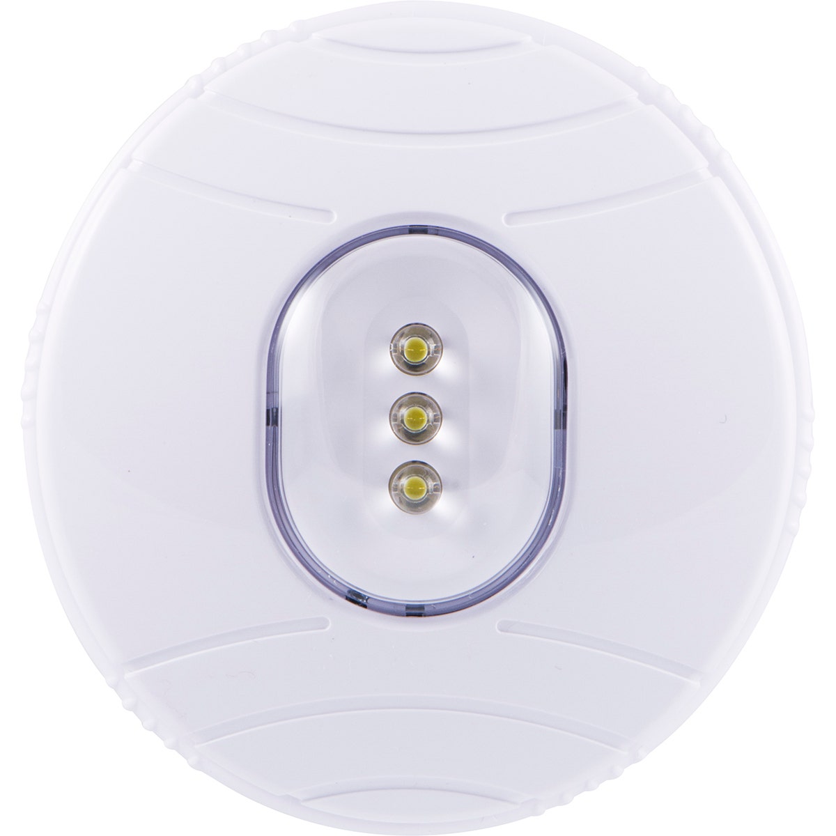 GE Battery Operated LED Puck Light, White