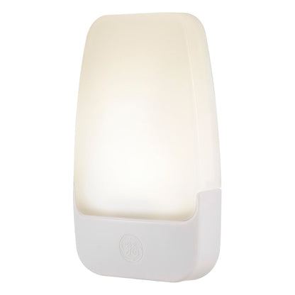 GE Light Sensing LED Night Light, White