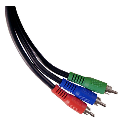 GE 6ft. Component Video/Audio Cable with RCA-Type Connectors, Black
