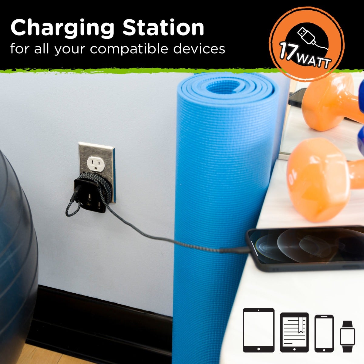 EcoSurvivor 3 USB-A Car Charger
