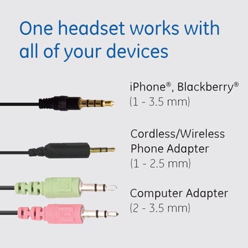 GE Universal All-in-One Hands-Free Earset