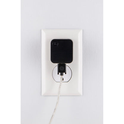 GE Pro 2-USB Wall Charger, Black