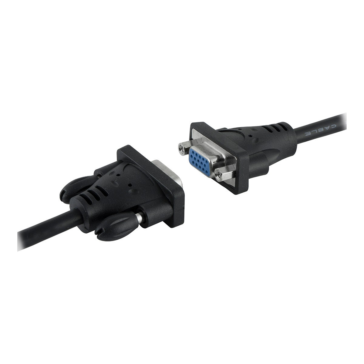 GE 10ft. Extension VGA SVGA Cable, Black