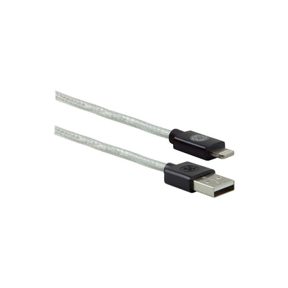 GE 9ft. USB to Lightning Charging Cable, Black