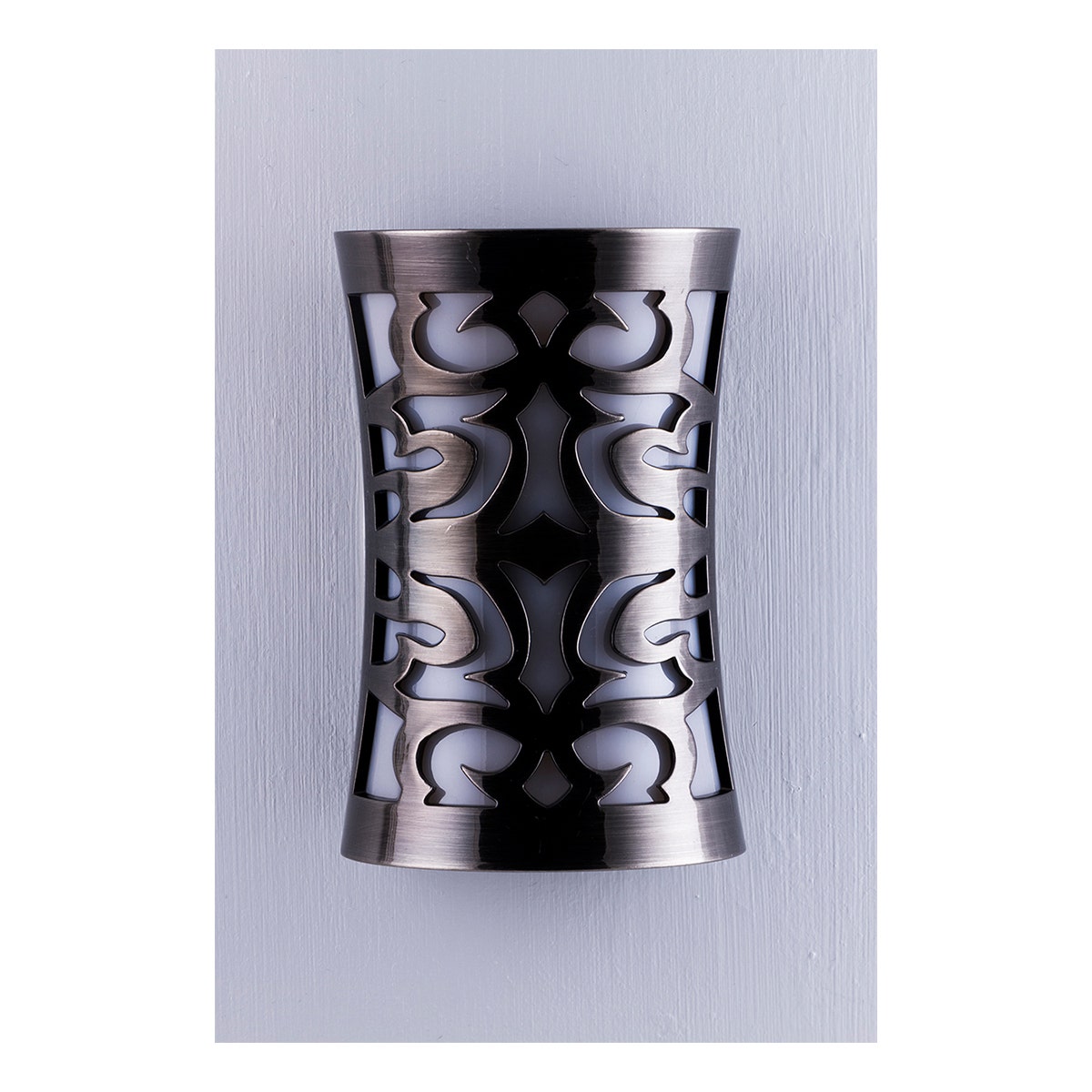 GE CoverLite Light Sensing LED Night Light, Brushed Nickel