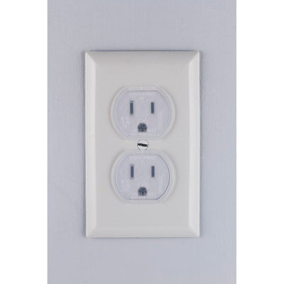 Power Gear Safety Outlet Covers, 30 Pack, White