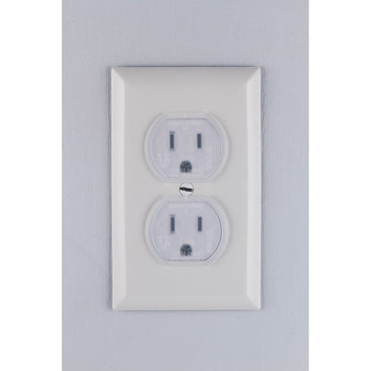 Power Gear Safety Outlet Covers, 30 Pack, White