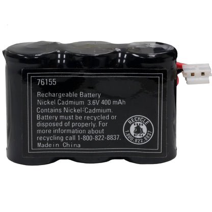 Power Gear Rechargeable Cordless Phone Battery, 3.6V, 400 mAh