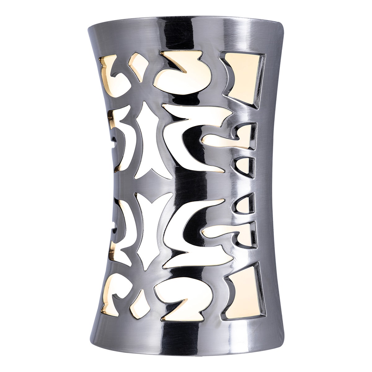 GE CoverLite Light Sensing LED Night Light, Brushed Nickel
